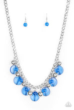 Load image into Gallery viewer, Gossip Glam Blue Necklace