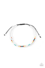 Load image into Gallery viewer, Basecamp Boyfriend White Seed Bead Bracelet
