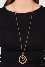 Load image into Gallery viewer, Tasteful Teardrops Copper Necklace