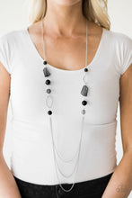Load image into Gallery viewer, Jewel Jackpot Black Necklace