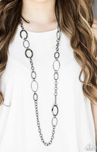 Load image into Gallery viewer, Chain Cadence Black Necklace