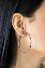 Load image into Gallery viewer, Subtly Sassy Brass Clip On Earrings