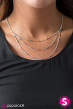 Load image into Gallery viewer, Modestly Metro Silver Necklace