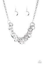 Load image into Gallery viewer, Ringing In the Bling Silver Necklace