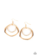 Load image into Gallery viewer, Spinning with Sass Gold Earrings
