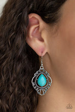 Load image into Gallery viewer, Southern Fairytale Blue Earrings