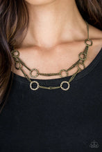 Load image into Gallery viewer, Circus Couture Brass Necklace