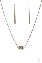 Load image into Gallery viewer, Treetop Trend Brass Necklace