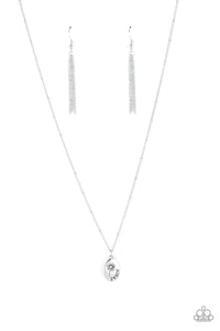Be the Peace You Seek Silver Necklace