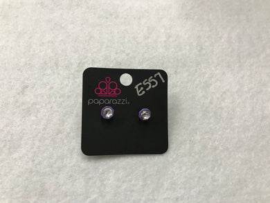 Starlet Shimmer Clear Gem In Purple Frame #557