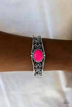 Load image into Gallery viewer, Joyful Journeys Pink Hinged Bracelet