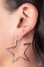 Load image into Gallery viewer, All Star Attitude Copper Earrings