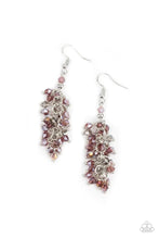 Load image into Gallery viewer, Celestial Chandeliers Purple Earrings