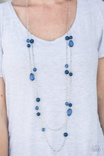 Load image into Gallery viewer, In Your Gleams Blue Necklace