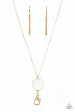 Load image into Gallery viewer, Shimmering Seashores Gold Lanyard