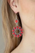 Load image into Gallery viewer, Back at the Ranch Red Earrings