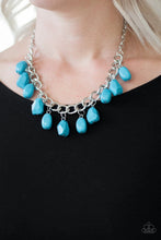 Load image into Gallery viewer, Take the Color Wheel Blue Necklace
