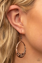 Load image into Gallery viewer, Classic Keepsake Copper Earrings