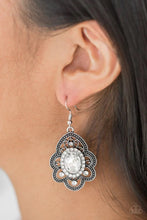 Load image into Gallery viewer, Reign Supreme White Earrings