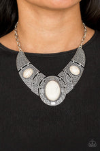 Load image into Gallery viewer, Leave Your Landmark White Necklace