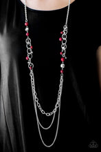 Load image into Gallery viewer, Carefree and Capricious Red Necklace