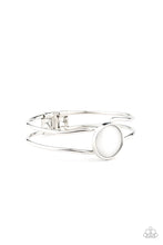 Load image into Gallery viewer, Winning Glow White Hinged Bracelet