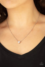 Load image into Gallery viewer, Heartbeat Bling White Necklace