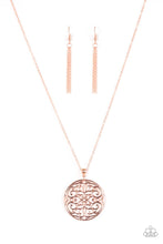 Load image into Gallery viewer, All About Me-dallion Copper Necklace
