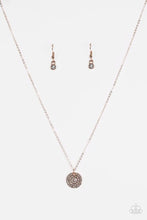 Load image into Gallery viewer, Make Today Glitter Rose Gold Necklace