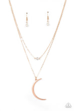Load image into Gallery viewer, Modern Moonbeam Gold Necklace