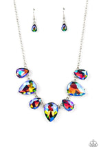 Load image into Gallery viewer, Otherworldly Opulence Multi/Oil Spill Necklace
