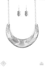 Load image into Gallery viewer, Geographic Goddess Silver Necklace