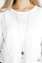 Load image into Gallery viewer, Got It On Lock Blue Necklace