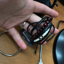 Load image into Gallery viewer, Life is Wild Black Urban Bracelet