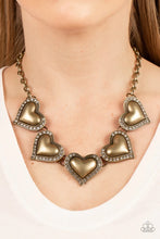 Load image into Gallery viewer, Kindred Hearts Brass Necklace