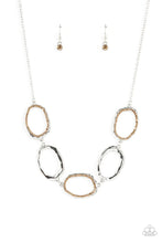 Load image into Gallery viewer, Gritty Go Getter Brown Necklace