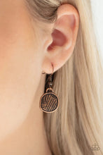 Load image into Gallery viewer, Metallic Patchwork Copper Necklace