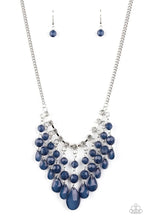 Load image into Gallery viewer, Social Network Blue Necklace