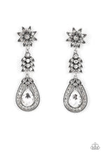 Load image into Gallery viewer, Floral Fantasy White Post Earrings