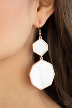 Load image into Gallery viewer, Vacation Glow Rose Gold Earrings