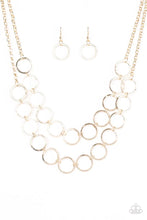 Load image into Gallery viewer, Bling the Alarm Gold Necklace