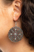 Load image into Gallery viewer, Oh Mandala Red Earrings