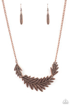 Load image into Gallery viewer, Queen of the Quill Copper Necklace