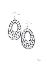 Load image into Gallery viewer, Beaded Shores White Earrings