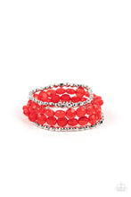 Load image into Gallery viewer, Seaside Siesta Red Bracelet