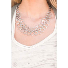 Load image into Gallery viewer, Metro Maven Silver Necklace