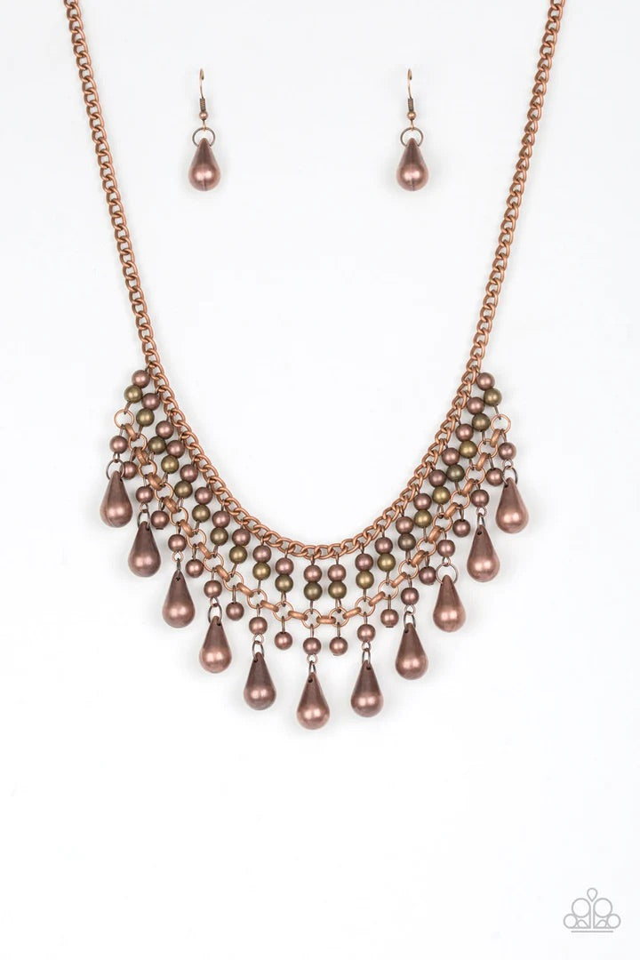 Don’t Forget to Boss Copper Necklace