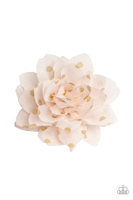 Dot Dot Dot Brown Hair Clip