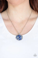 Load image into Gallery viewer, Glam Crush Monday Blue Necklace