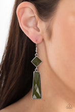 Load image into Gallery viewer, Hollywood Harmony Green Earrings